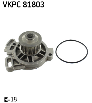 Pompă de apă, răcire motor VKPC 81803 SKF